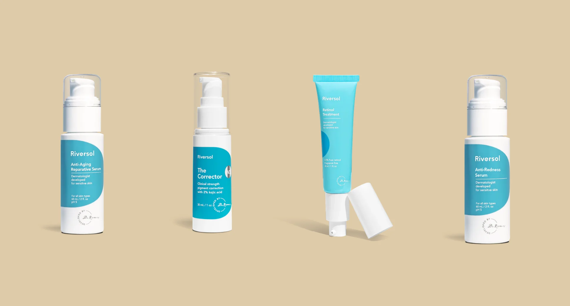 Riversol Serums + Anti-Aging and Glowing Skin