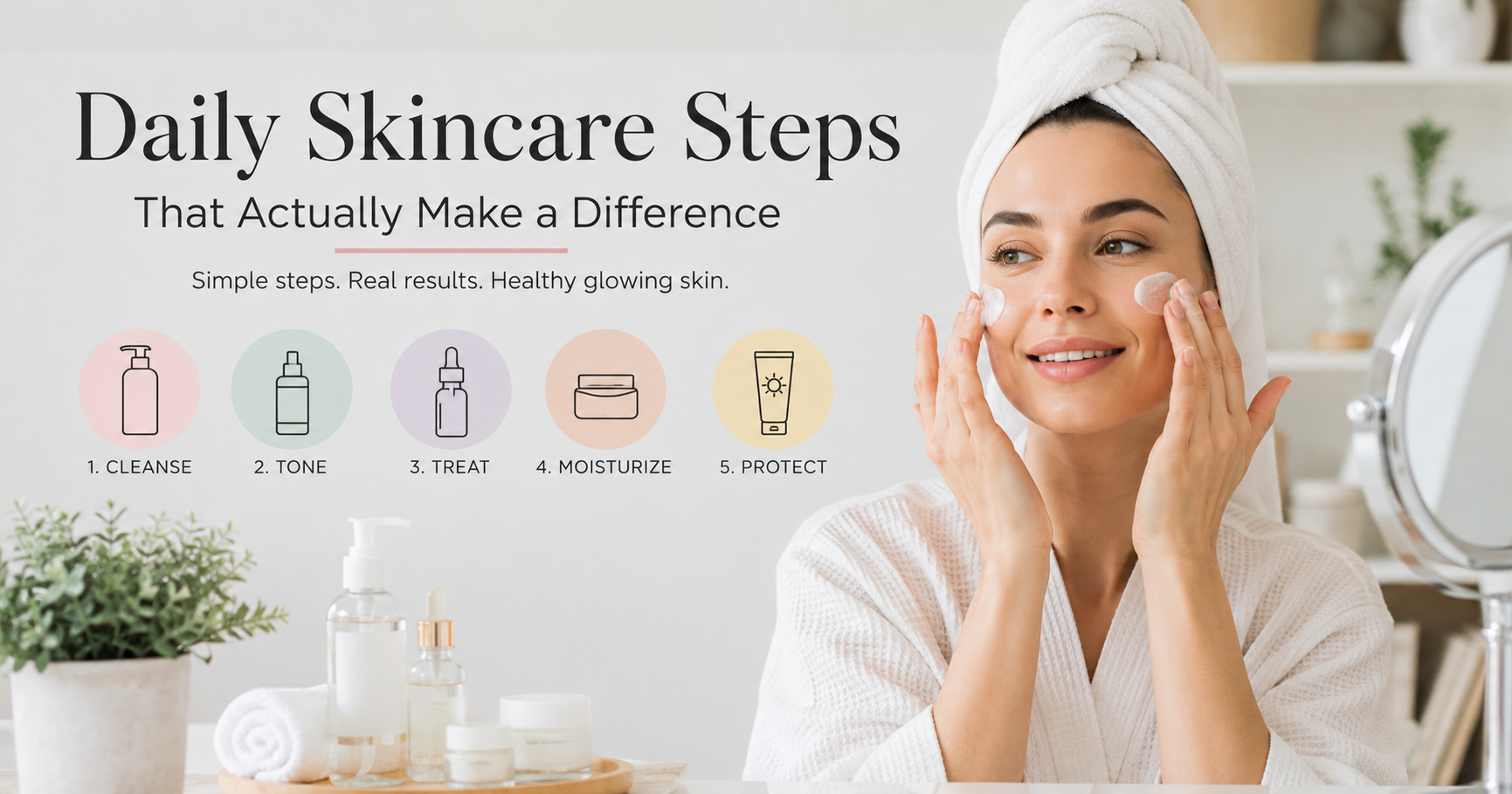 Daily Skincare Steps That Actually Make A Difference