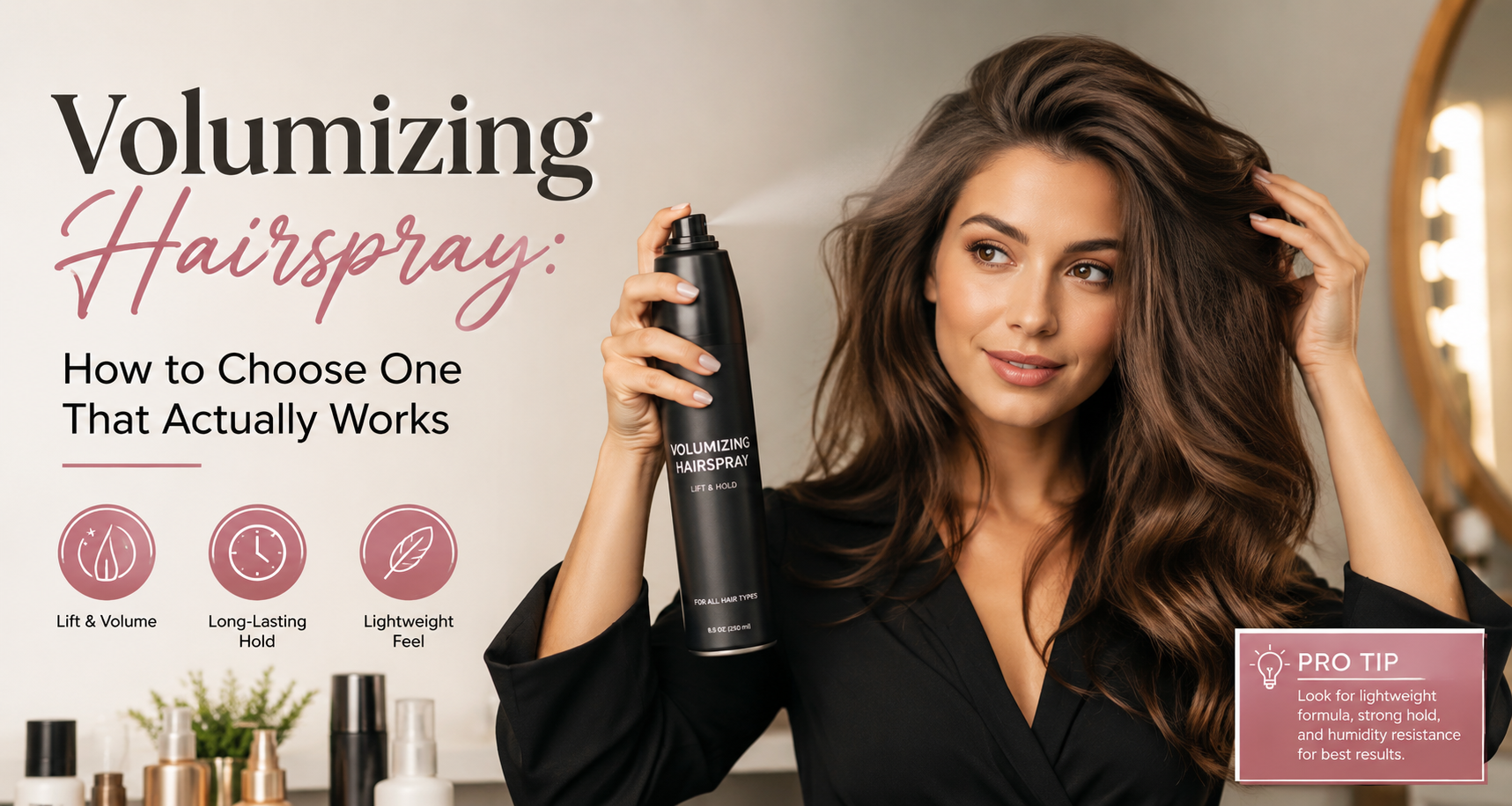 Volumizing Hairspray: How To Choose One That Actually Works
