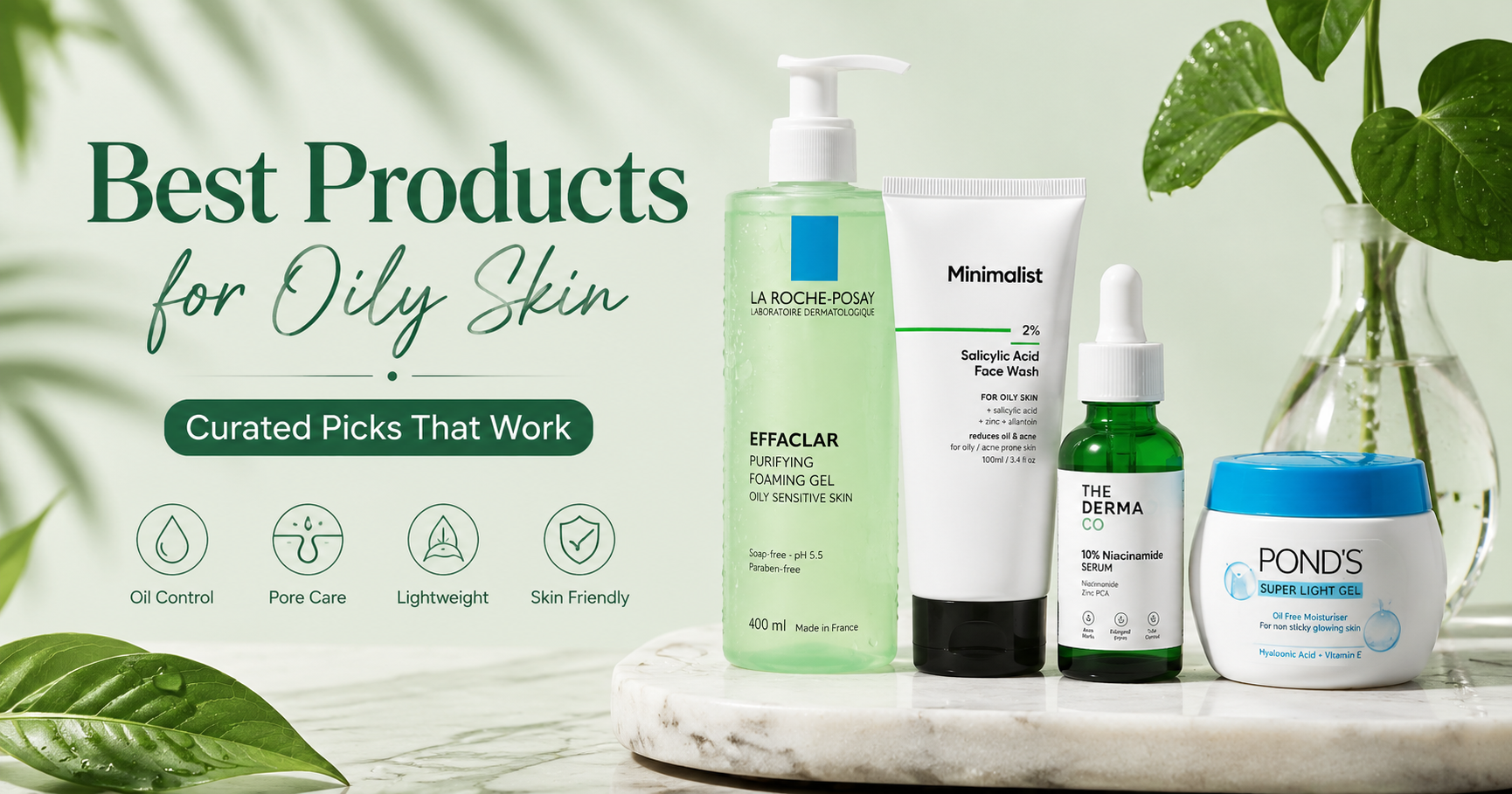 Best Products For Oily Skin: Curated Picks That Work