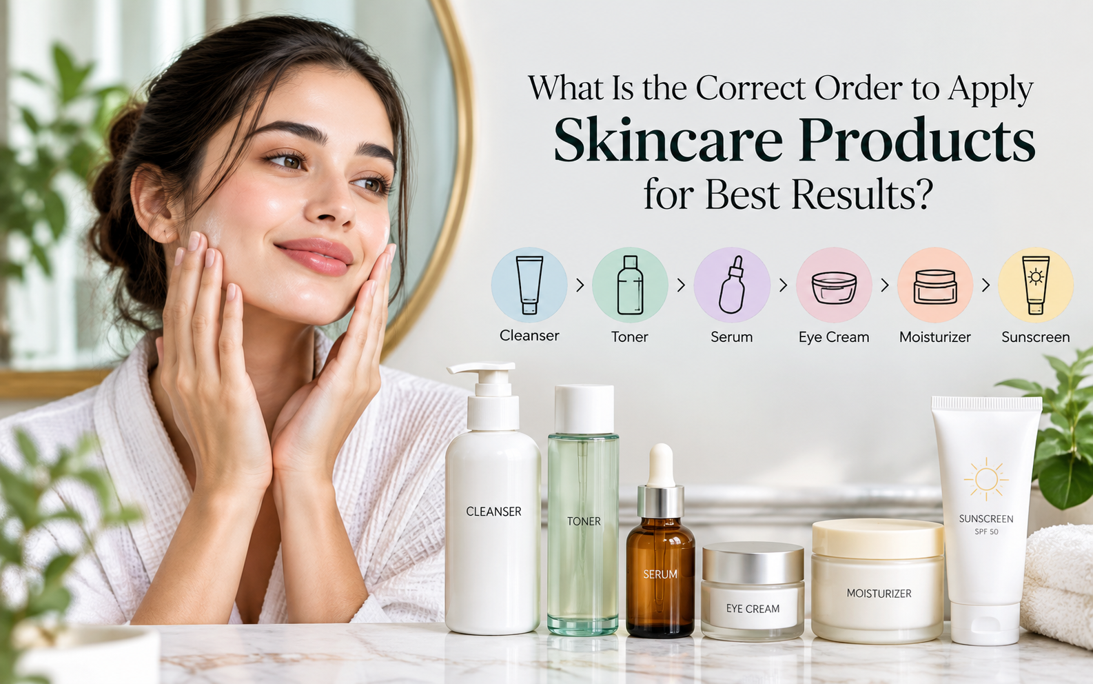 What Is The Correct Order To Apply Skincare Products For Best Results?