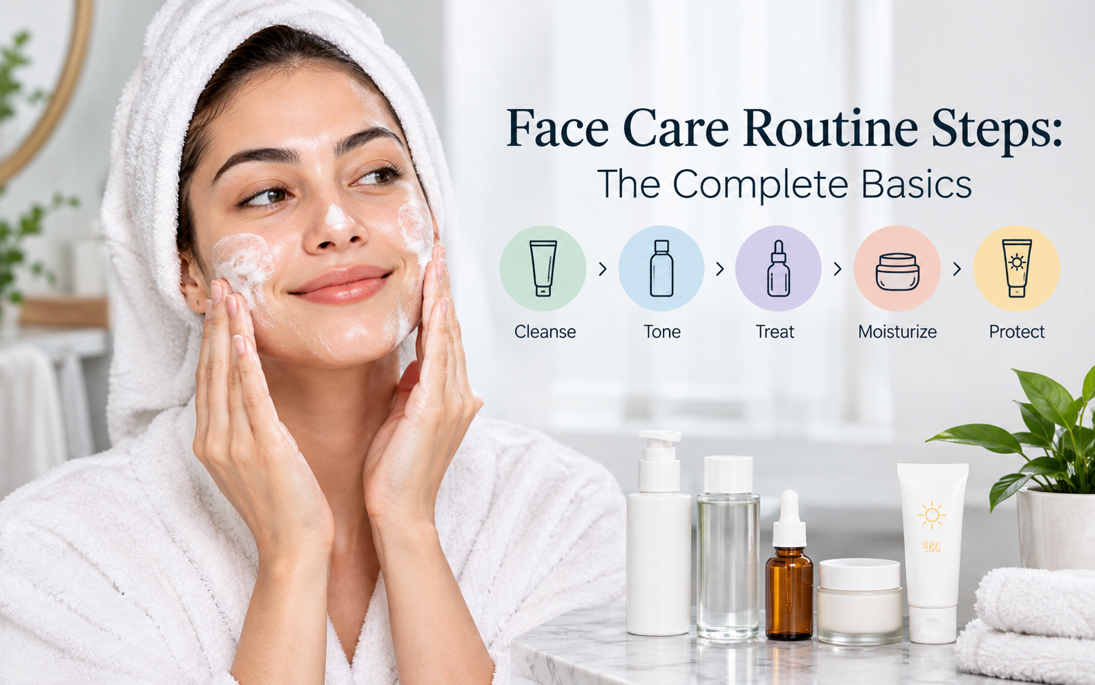 Face Care Routine Steps: The Complete Basics