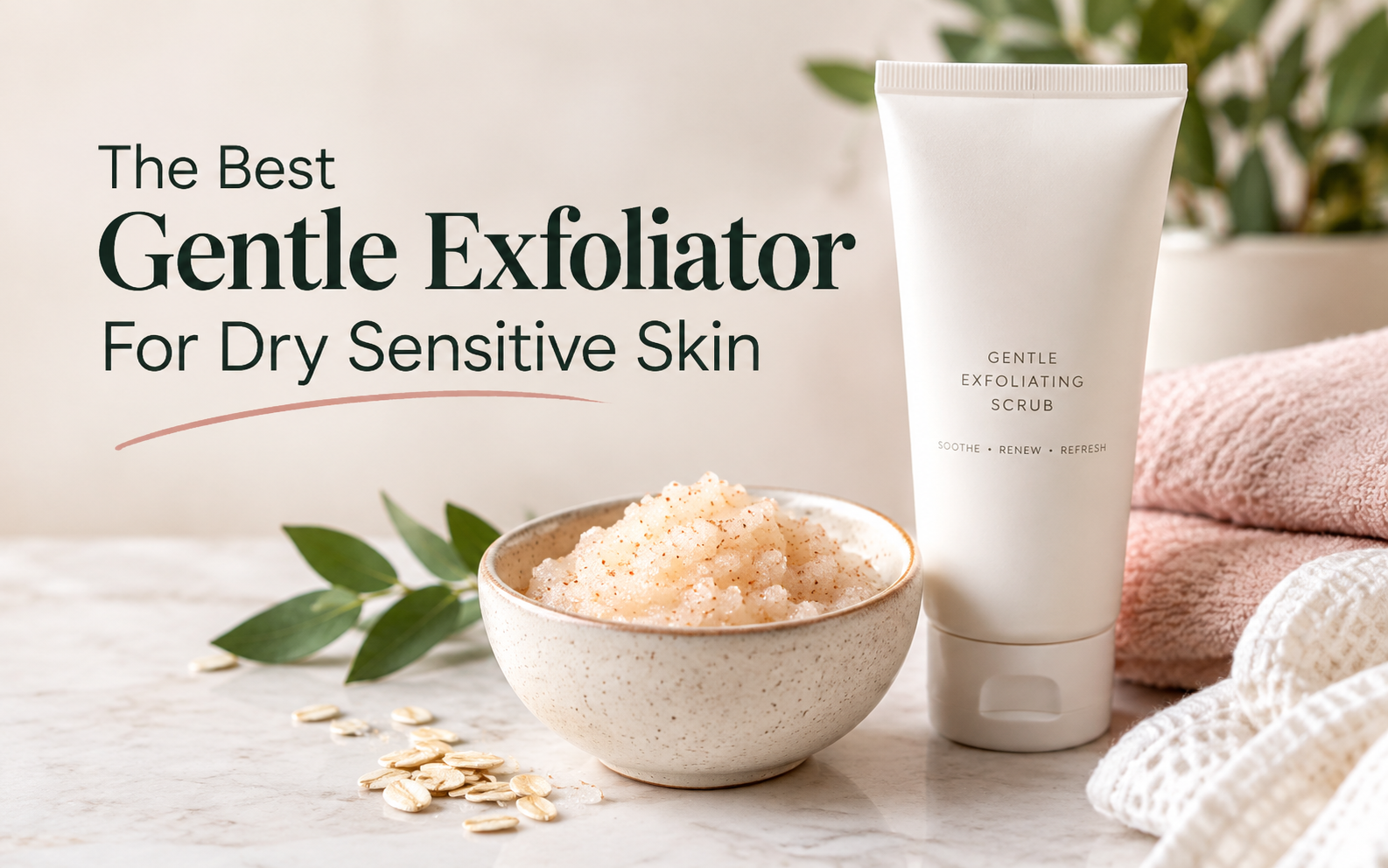 The Best Gentle Exfoliator For Dry Sensitive Skin