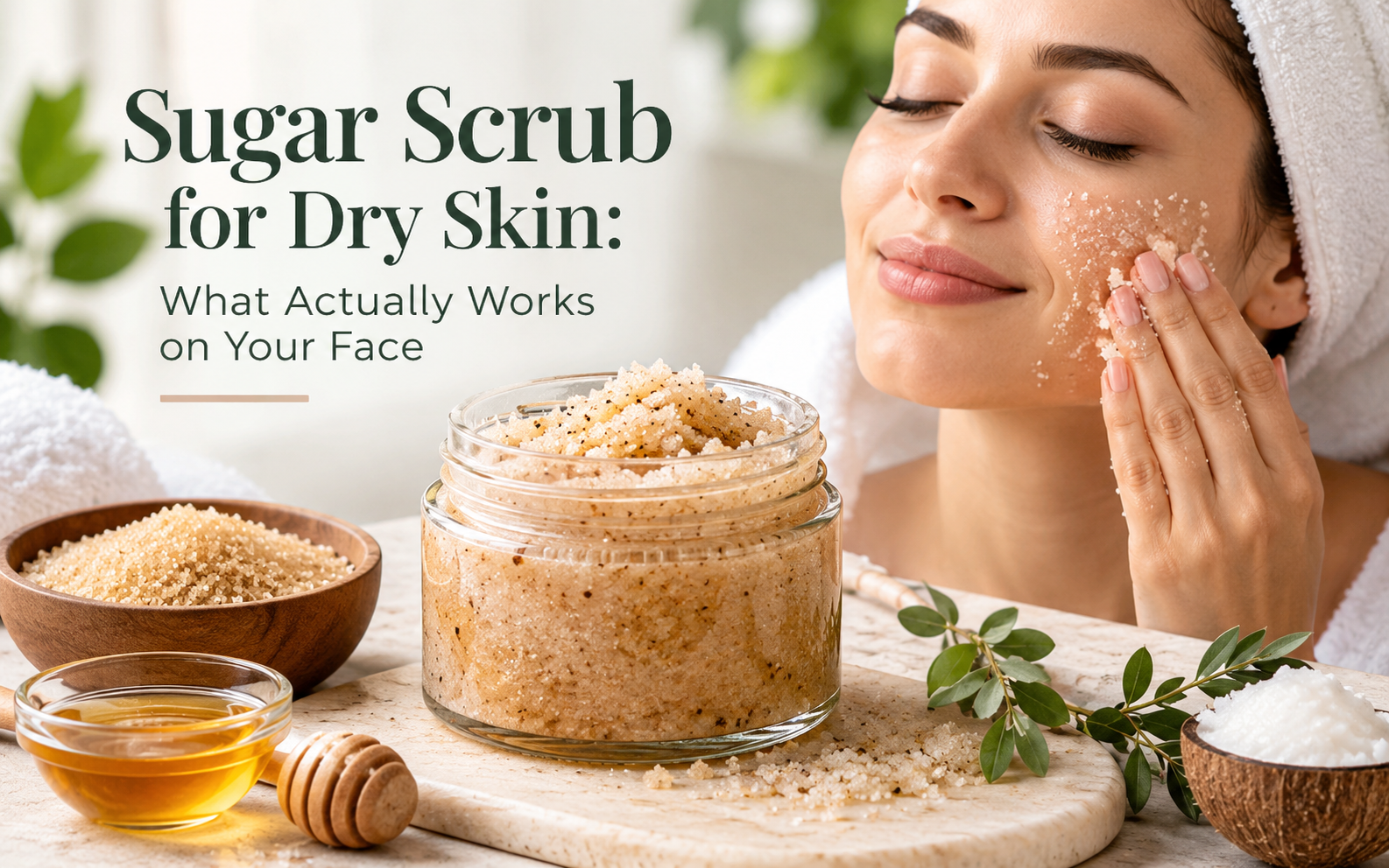 Sugar Scrub For Dry Skin: What Actually Works On Your Face