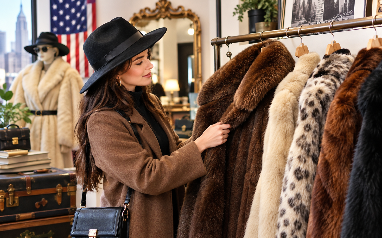 Where To Find Affordable Vintage Fur Coats In The US