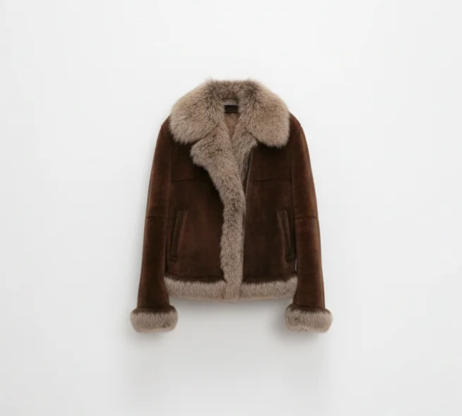 Paris Pictorial Two-Tone Fox and Otter