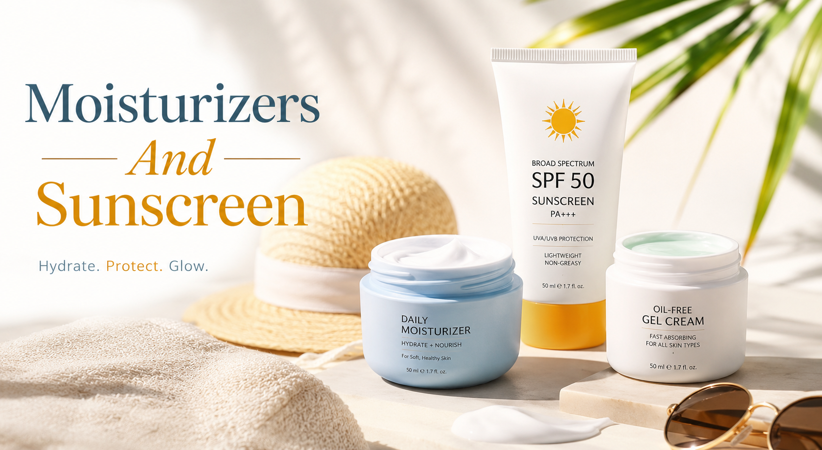 Moisturizers And Sunscreen